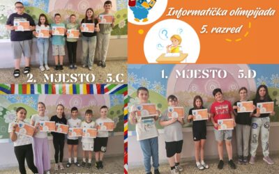 Informatička olimpijada – informatički kviz u 5. i 7. razredu