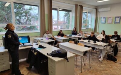 Povodom obilježavanja Mjeseca borbe protiv ovisnosti proveli  smo preventivni projekt “Zdrav za 5”