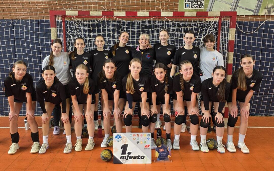 Rukometašice osvojile županijsko zlato
