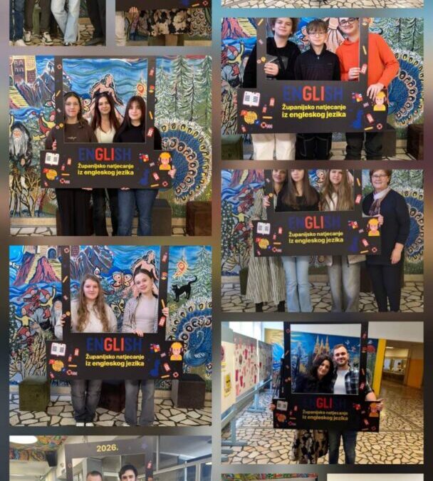 ŽUPANIJSKO NATJECANJE IZ ENGLESKOG JEZIKA