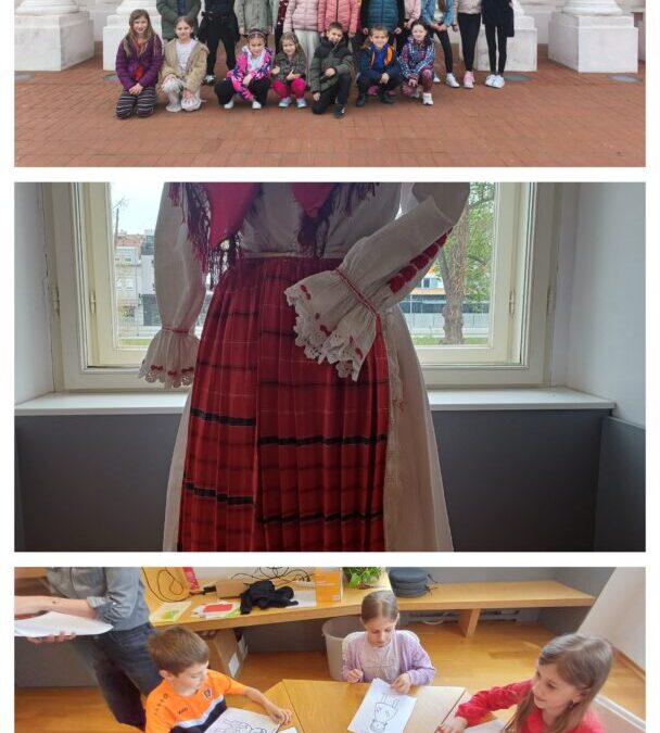 MALI FOLKLORAŠI U POSJETU GRADSKOM MUZEJU VIROVITICA